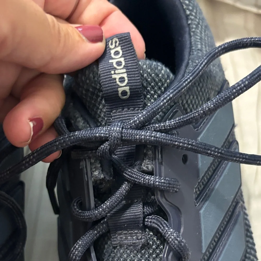 Adidas Dark Blue Athletic Shoes